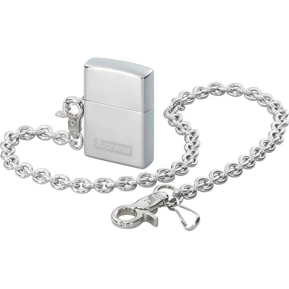 Silver Supreme Chain Zippo® Accessories | Supreme 446KI